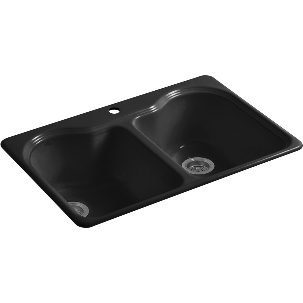 Kohler K-5818-1-7 Black Black Hartland 33