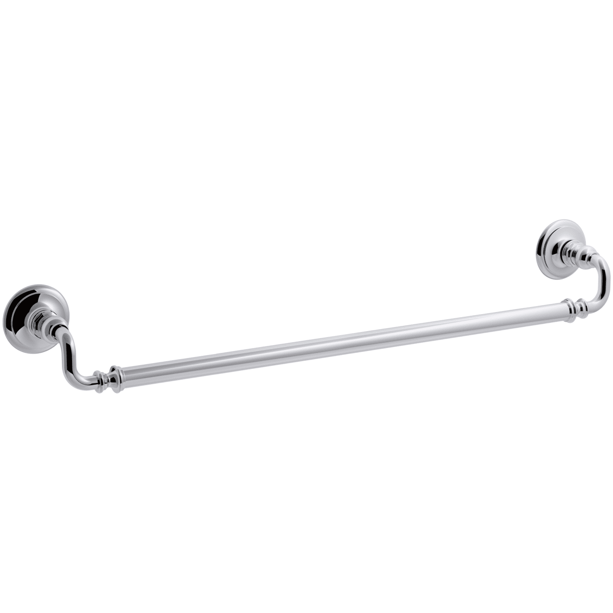 Kohler Bathroom Hardware
 - Kohler K 72568 Cp Polished Chrome Artifacts 24 Towel Bar Faucet Com