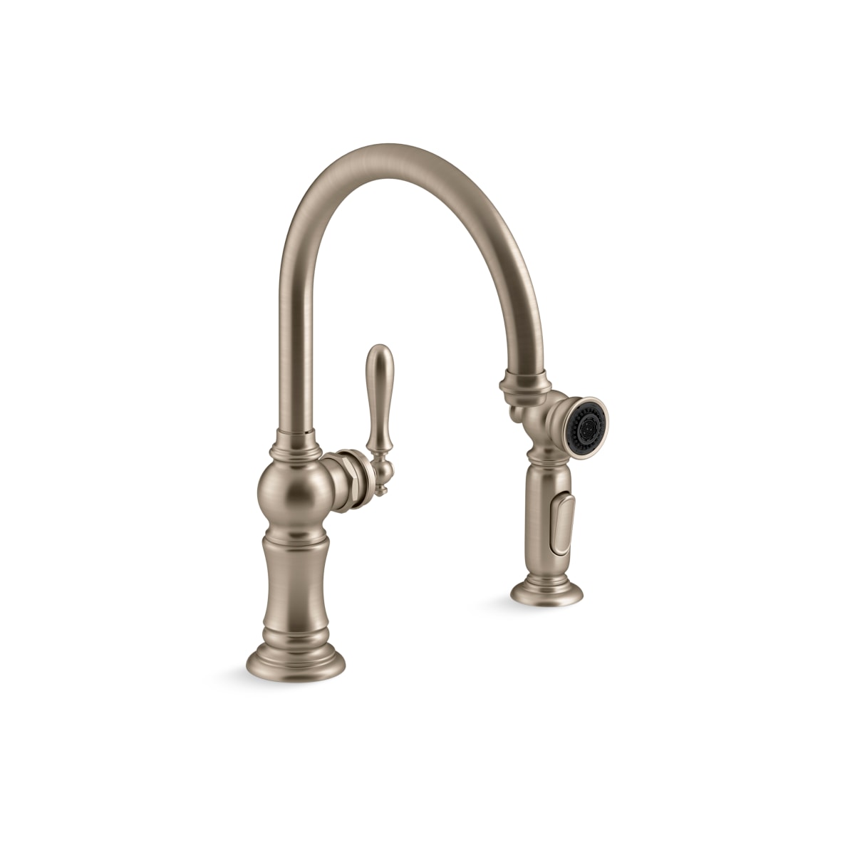 KOHLER 99271-VS Artifacts Single-Hole Deck-Mount Pot Filler