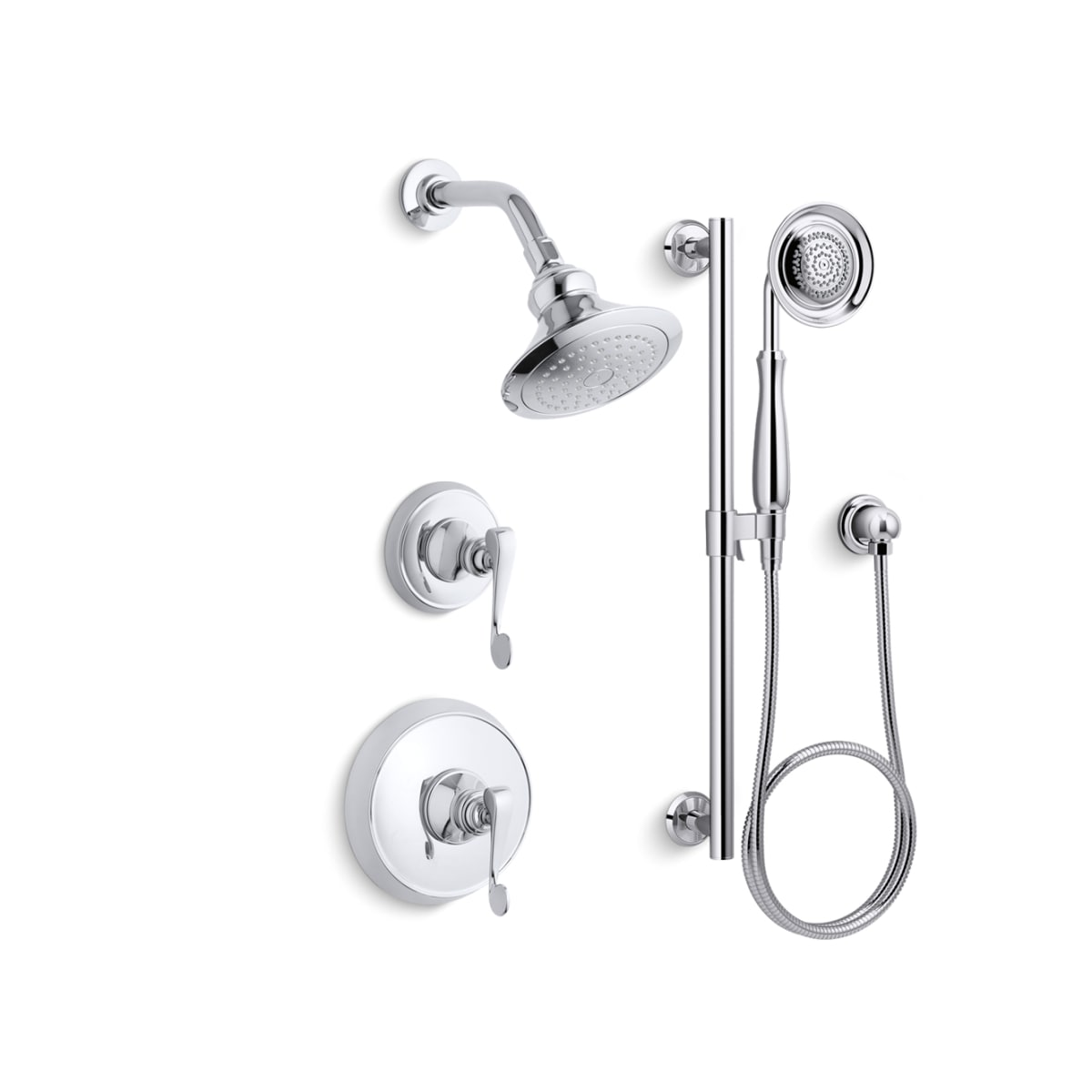 Kohler K Revival Rt11 4 Cp Polished Chrome Revival Rite Temp