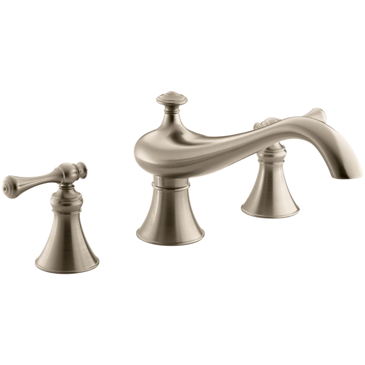 Kohler K T16119 4a Cb Polished Chrome Polished Brass Double Handle