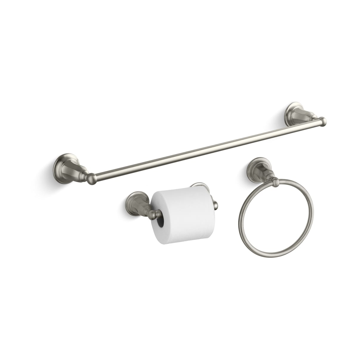 Kohler Bathroom Accessories Brushed Nickel Everything Bathroom