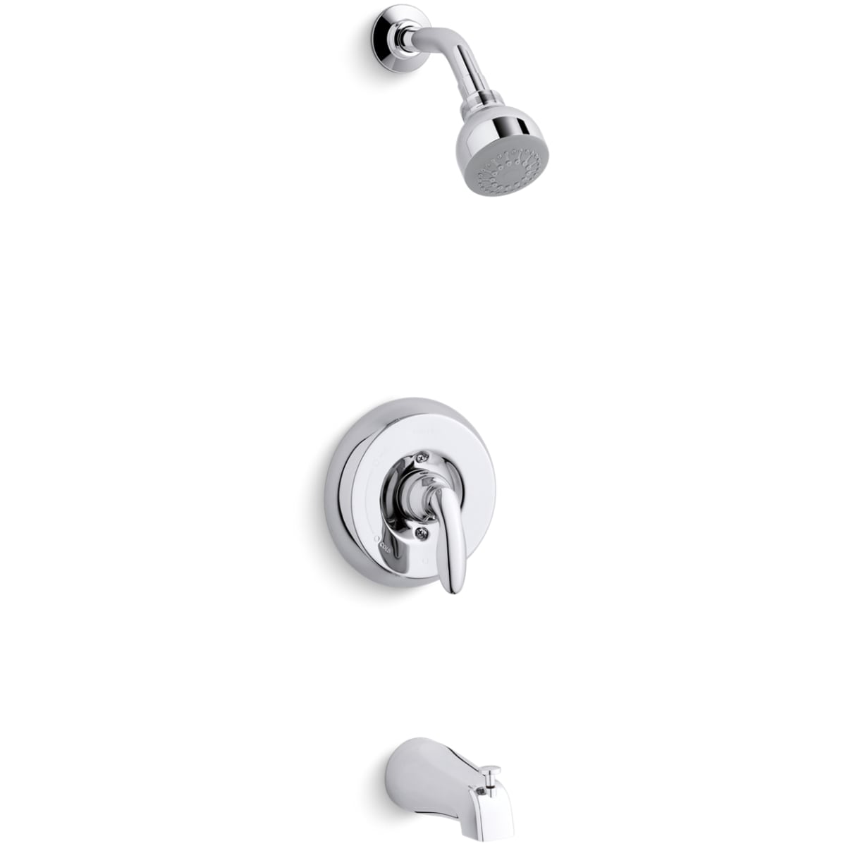 Kohler K Ts15601 4 Cp Polished Chrome Single Handle Tub And Shower