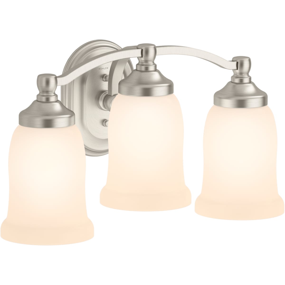 Kohler bathroom light fixtures top