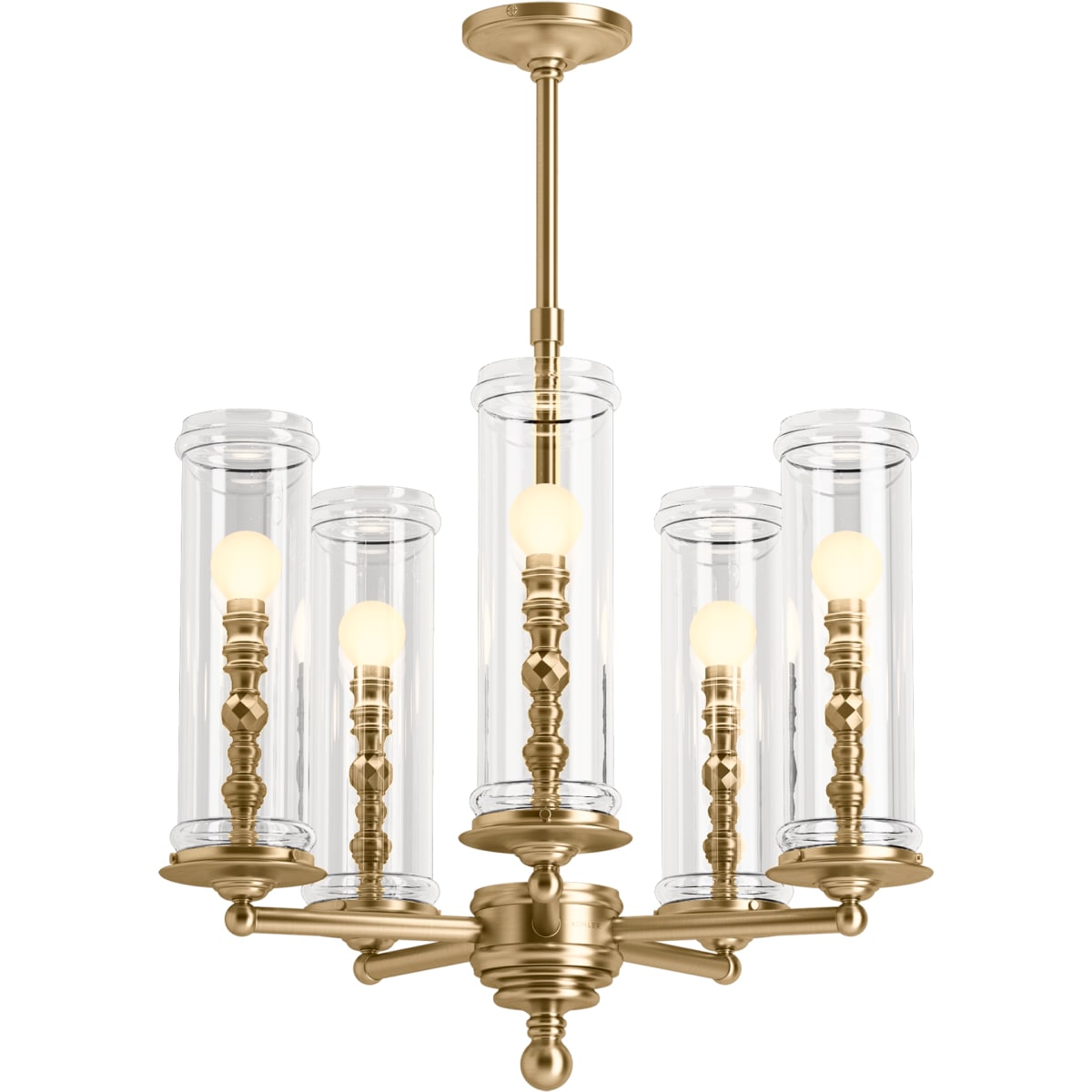 100％の保証 Kohler Lighting 23 Damask Bronze Rubbed Oil 23347-CH05-BZL シャンデリア