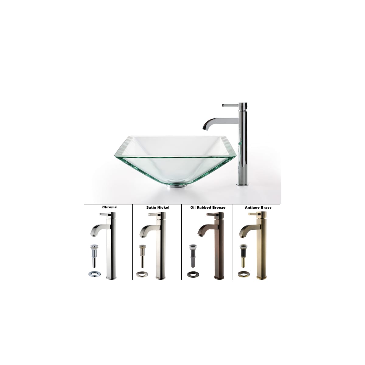 Kraus C Gvs 901 19mm 1007sn Satin Nickel Bathroom Combo 16 1 2 Aquamarine Glass Vessel Bathroom Sink With Vessel Faucet Pop Up Drain And Mounting Ring Faucetdirect Com Kraus C Gvs 901 19mm 1007sn Satin Nickel Bathroom Combo 16 1 2 Aquamarine Glass Vessel Bathroom Sink With Vessel Faucet Pop Up Drain And Mounting Ring Faucetdirect Com