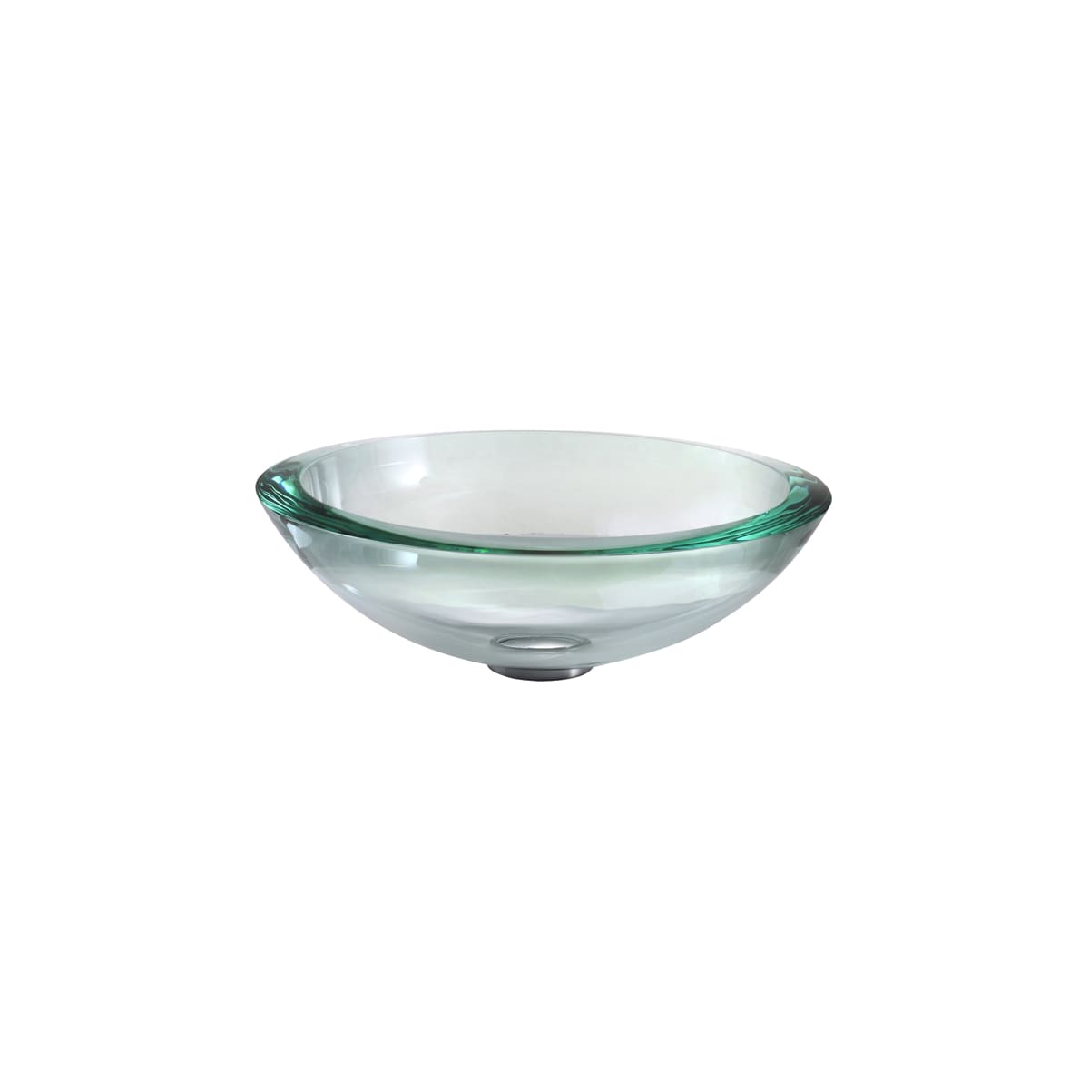 Kraus Gv 150 19mm Clear 17 Clear Glass Vessel Bathroom Sink Only Faucet Com