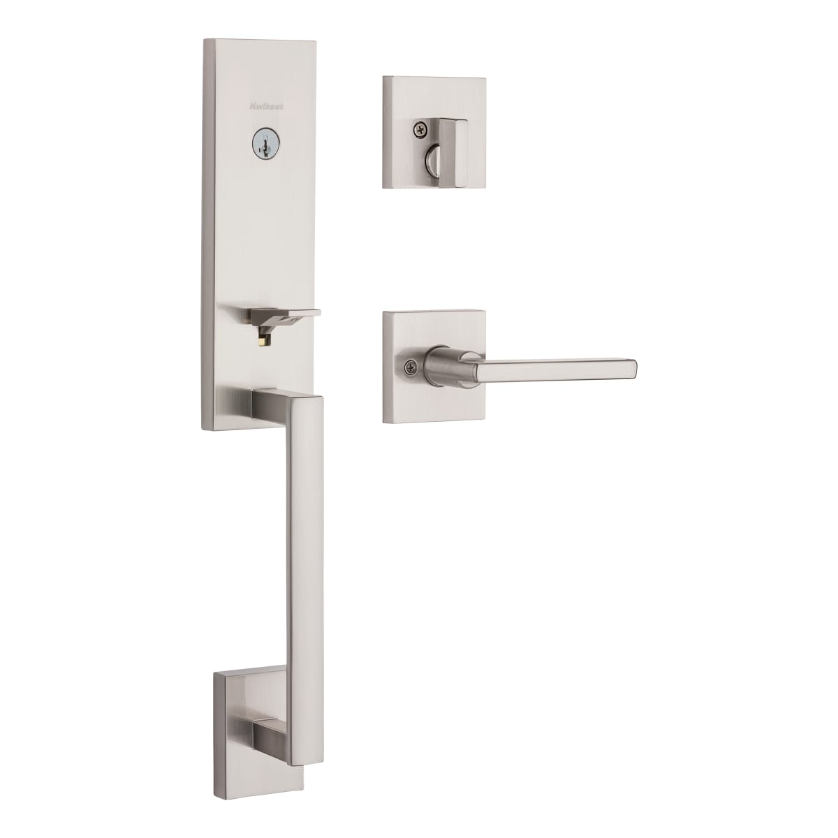 Kwikset CP818VNHXHFLSQT-15S Satin Nickel Vancouver Single 