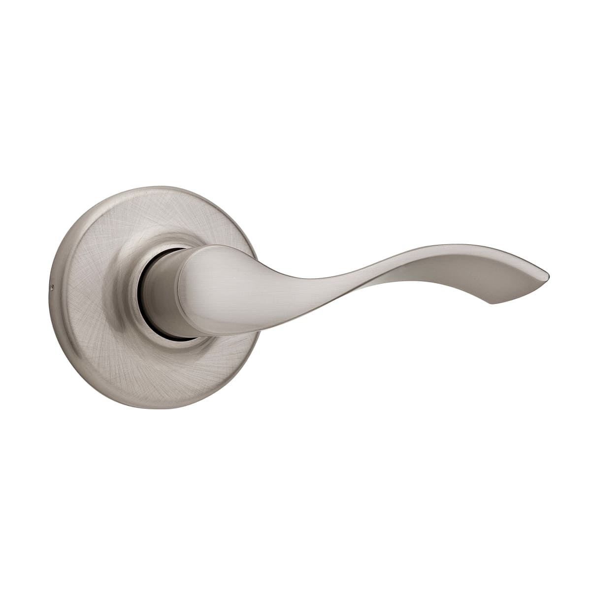Kwikset 200bl 15v1 Satin Nickel Balboa Reversible Passage Leverset