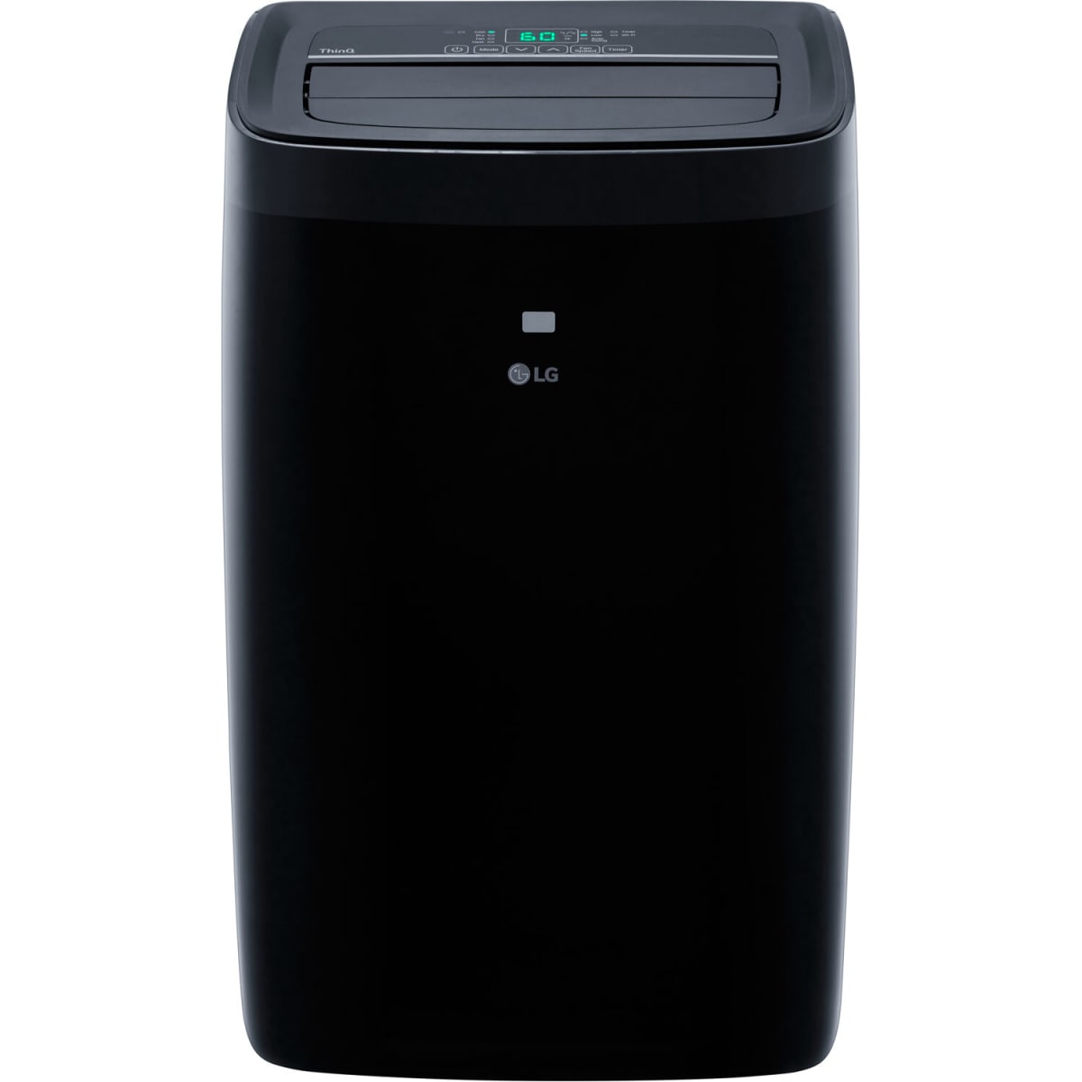 LG Electronics LP1021BHSM 10000-BTU DOE (115-Volt) Black Vented Wi-Fi  enabled Portable Air Conditioner with Heater with Remote Cools 450-sq ft in  the Portable Air Conditioners department at