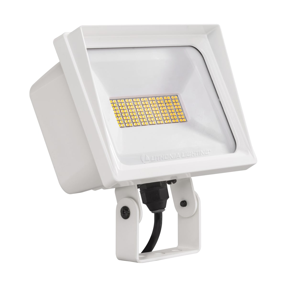 Lithonia led flood discount light motion sensor