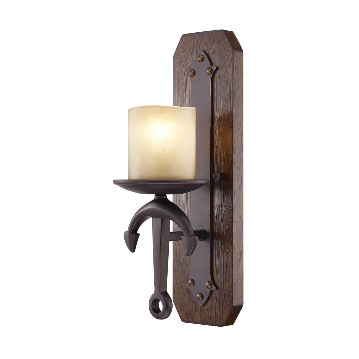 Olde Bronze Livex Lighting 4861-67 Cape May 1-Light Wall Sconce