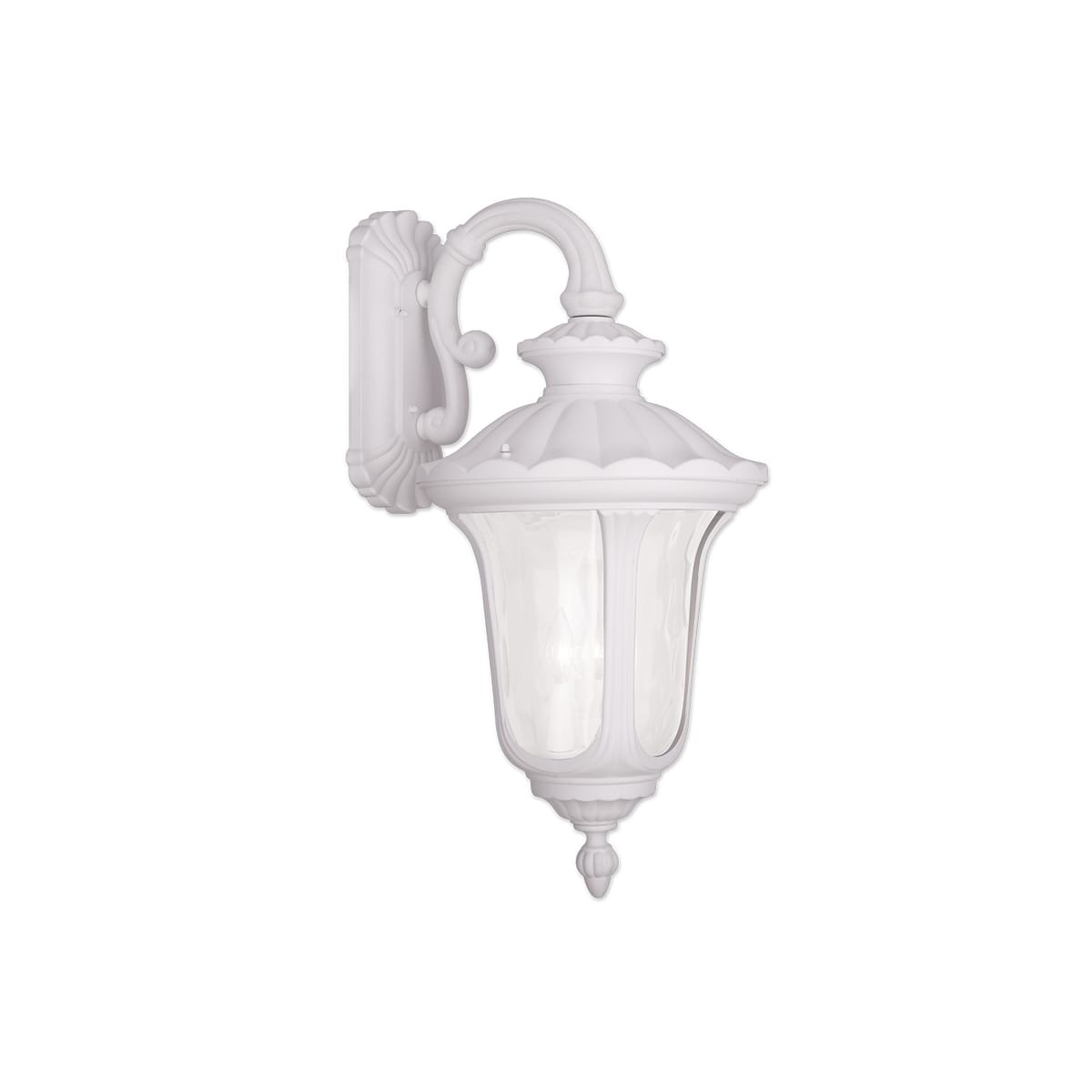 照明ランプ Livex Lighting 7863-04 Black Oxford 3 Light Outdoor Wall