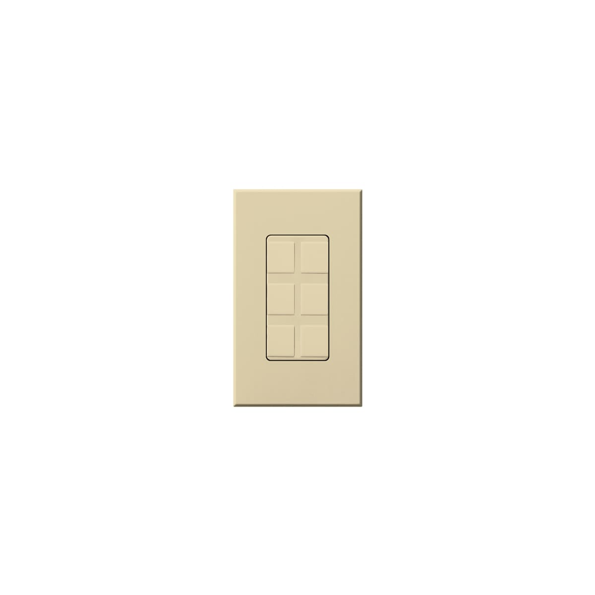 Lutron NT-6PF-GR Gray Nova T 6 Port Blank Insert for Architectural ...