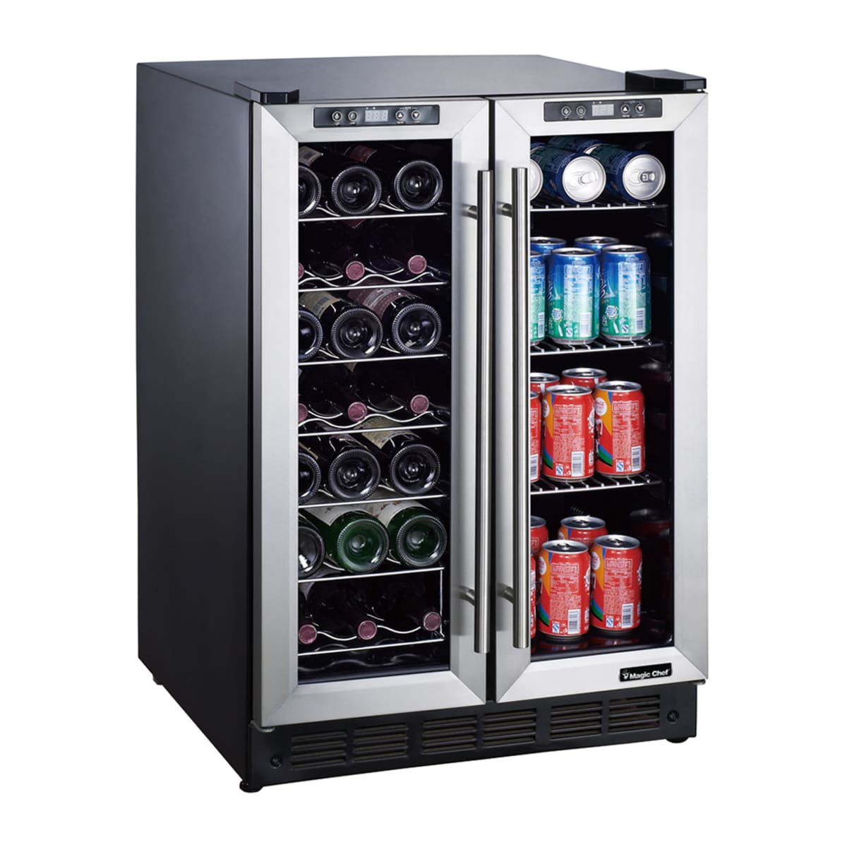 Magic chef shop mini wine fridge