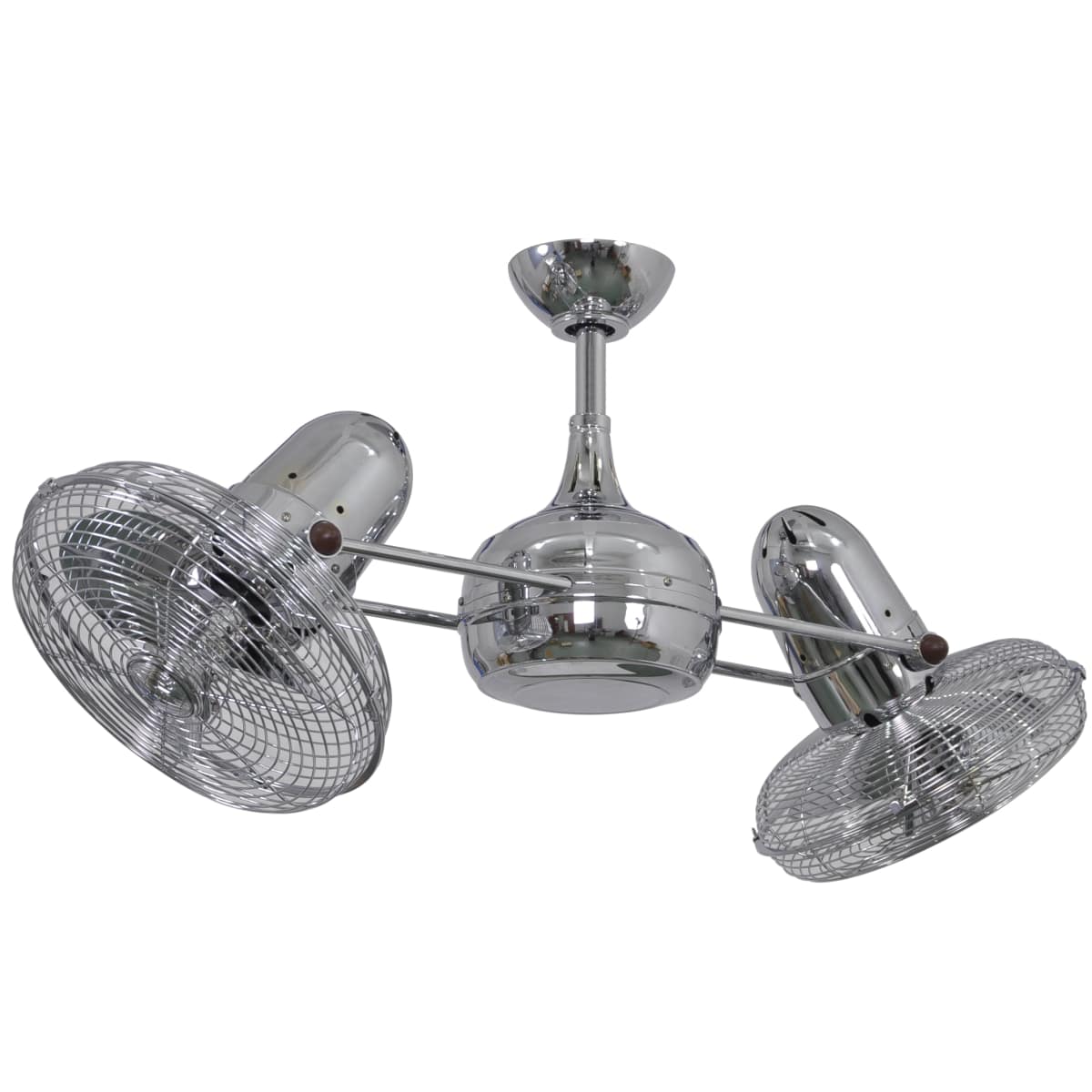 Matthews Fan Company Dg Cr Mtl Safety Cages Polished Chrome