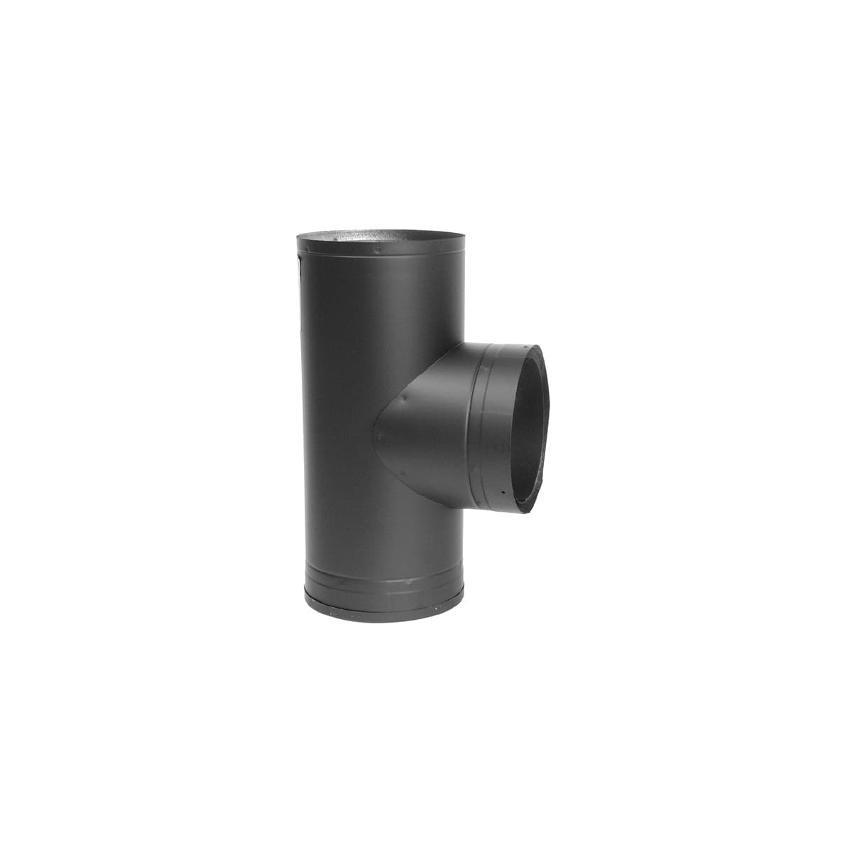 Metalbest 6DCC-K 6 Inner Diameter - DCC Stove Pipe - Double Wall - Connector Kit Black Vent Pipe Stove Pipe Connector