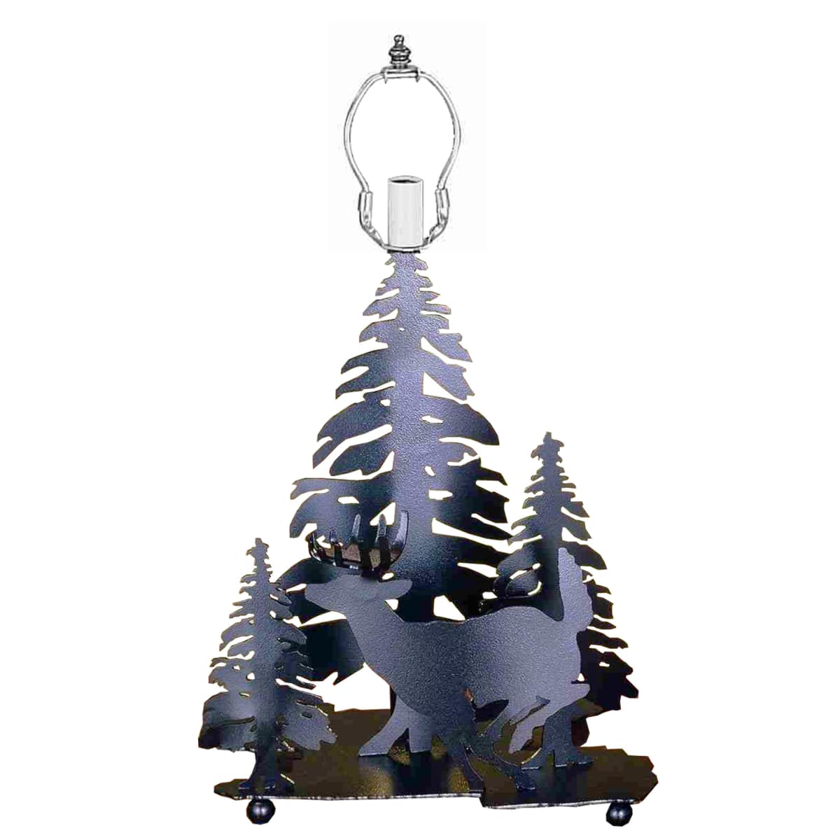 Meyda Tiffany 28732 Black Single Light Up Lighting Table
