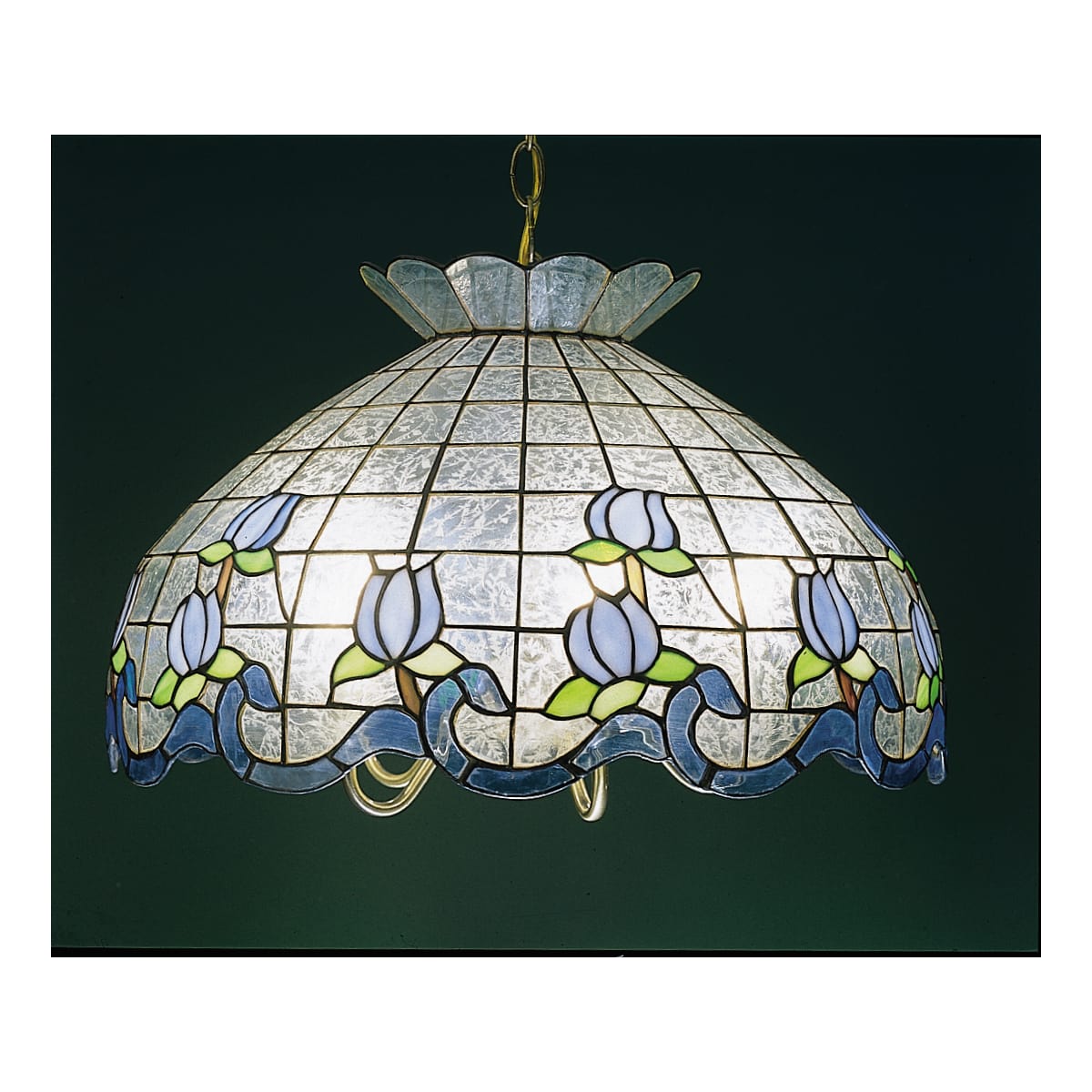 Tiffany Brass Antique Semi flush Ceiling Lights | Claxy