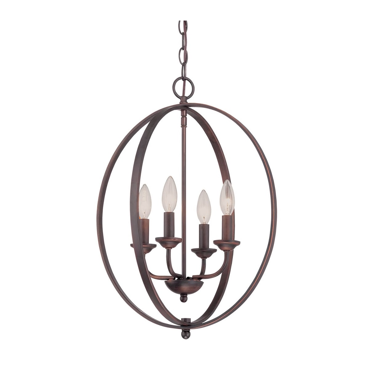 Millennium Lighting 3034 Rbz Rubbed Bronze 4 Light 16 Wide Pendant Millennium Lighting 3034 Rbz