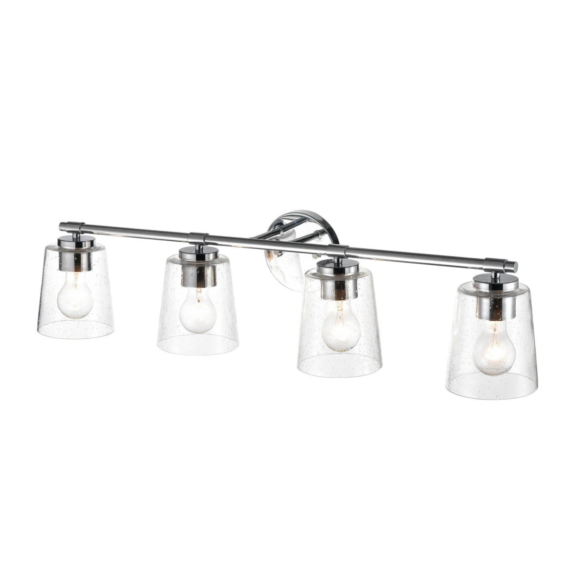 Chrome 4 light store vanity light