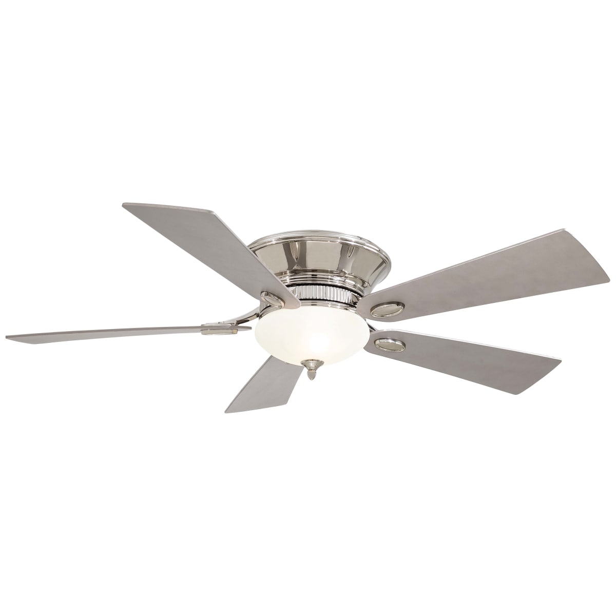 Minkaaire F711 Pn Polished Nickel Delano Ii 52 5 Blade Flush