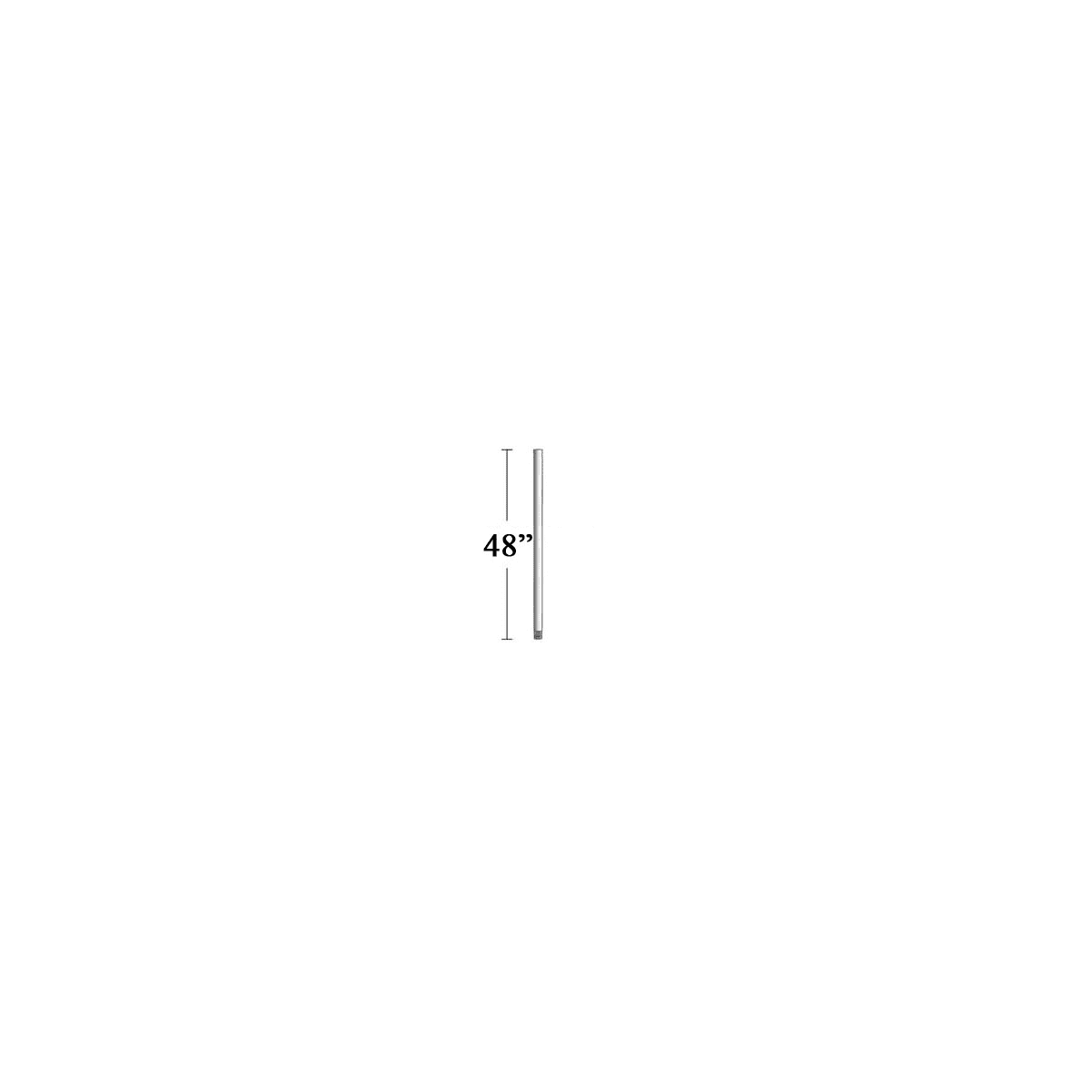Minka Aire Dr548 Swh Accessory 48 Downrod Ceiling Fan