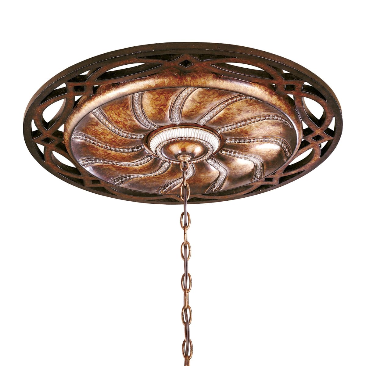 Minka Lavery 1750 206 Aston Court Bronze 26 5 Crystal Accented