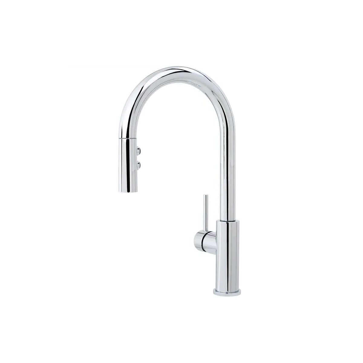 Miseno Mno191bss Stainless Steel 1 75 Gpm Pull Down Kitchen Faucet With Multi Flow Spray Head Includes Optional Deck Plate Faucetdirect Com