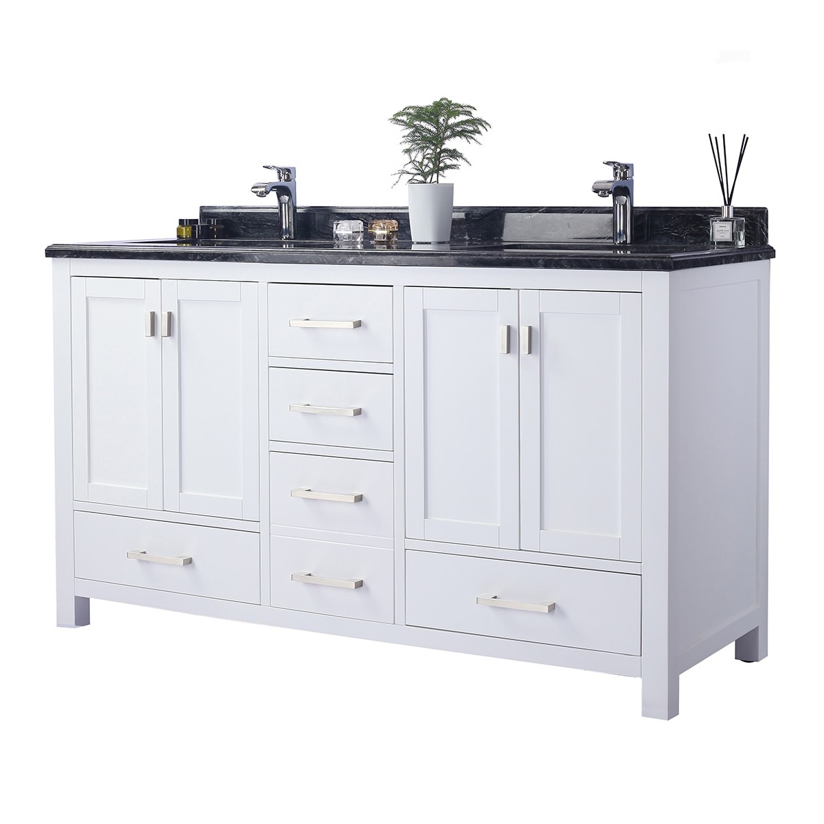 Miseno Mv Prm60w Bw White Black Top Prim 60 Free Standing