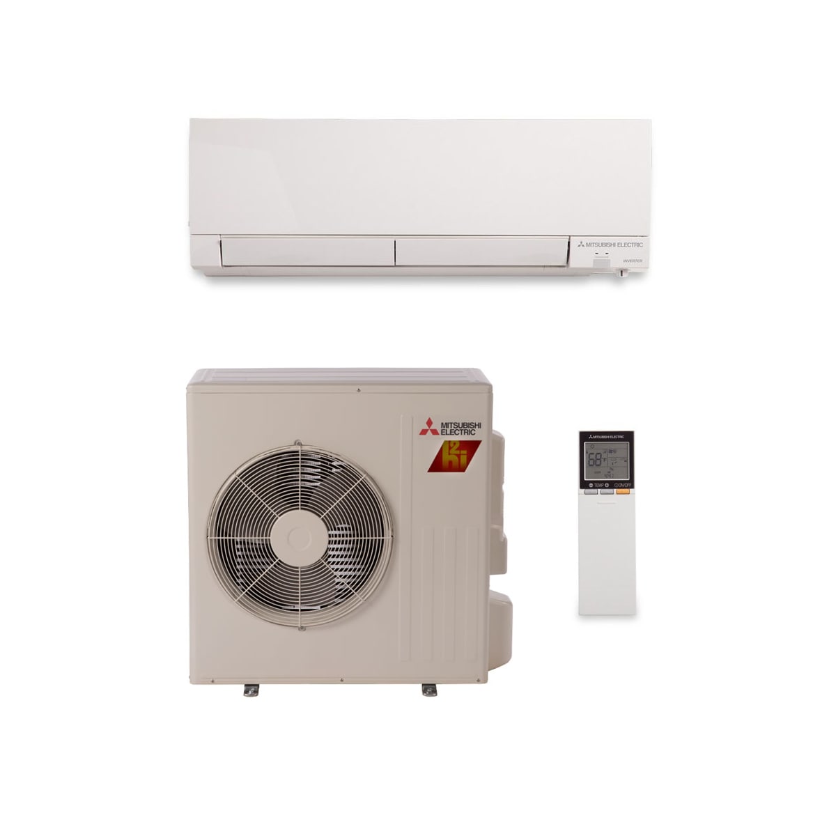 Mitsubishi MZ-FH18NA - 18K BTU Hyper Heating Mini Split