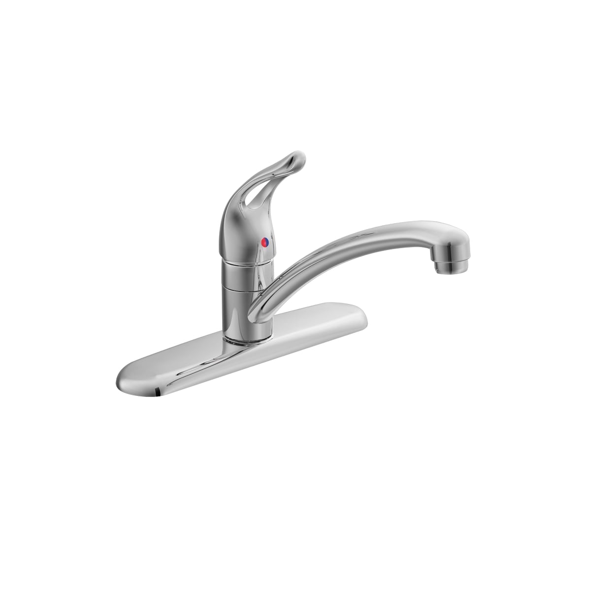 Moen 7445 Chrome Single Handle Kitchen Faucet From The Chateau Collection Faucetdirect Com