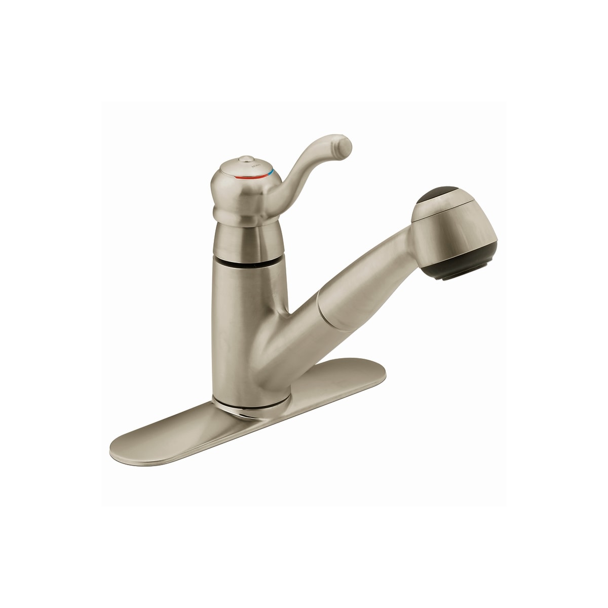 Moen 7575sl Stainless Single Handle Pullout Kitchen Faucet From The Colonade Series Faucetdirect Com