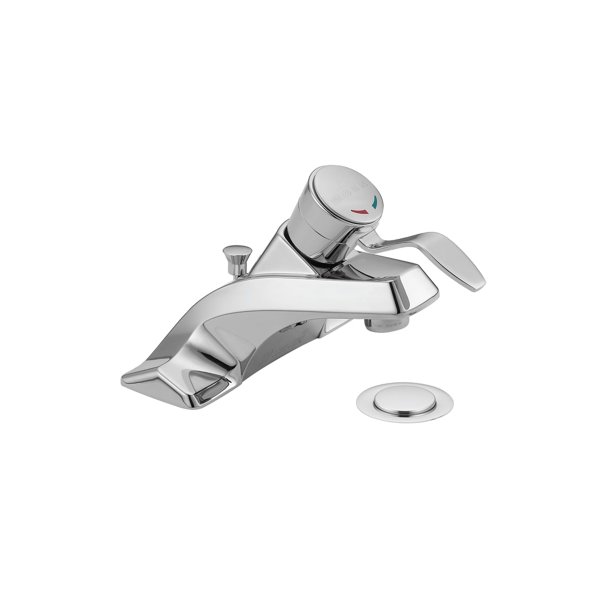 Moen 8475 Chrome Single Handle Bathroom Faucet From The M Bition