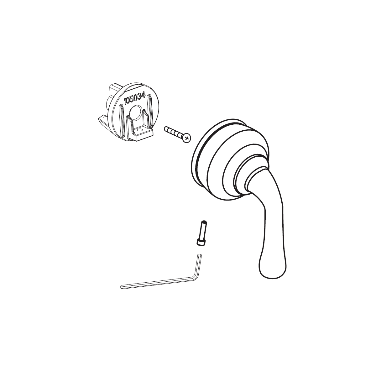 Moen 95626BN Brushed Nickel Single handle Kit - FaucetDirect.com