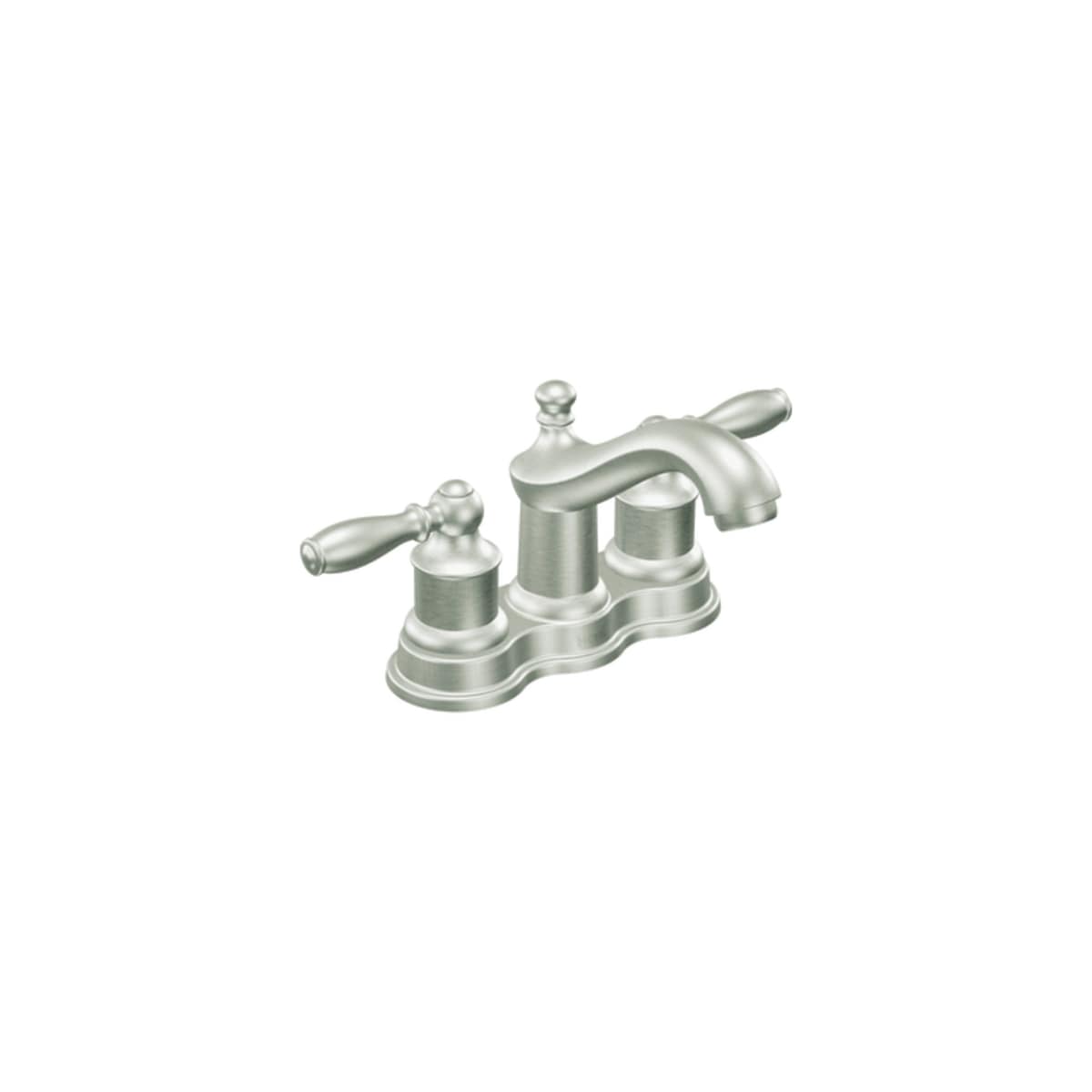 Moen Ca84914cbn Classic Brushed Nickel Double Handle Low Arc