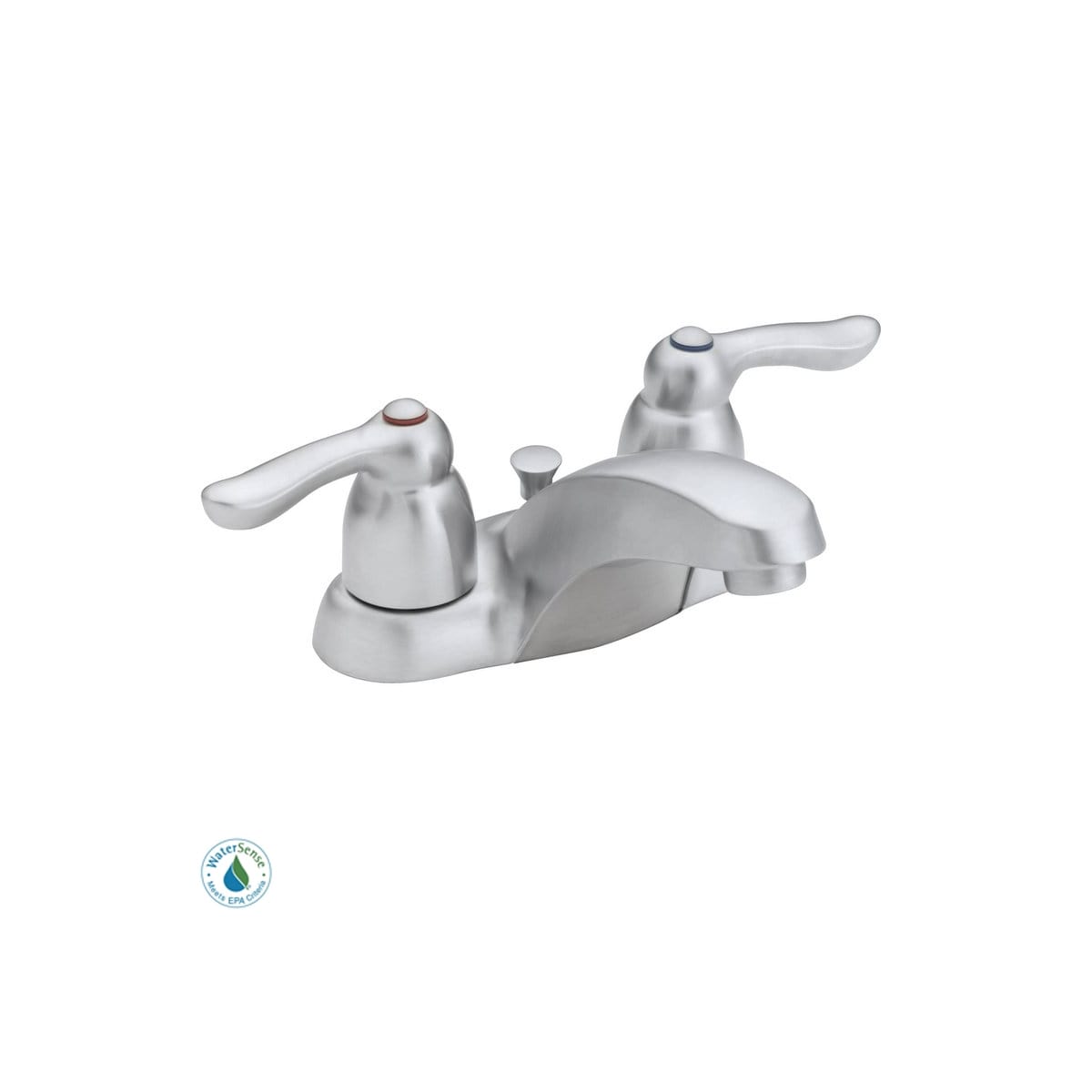 Moen 4925 Chrome Double Handle Centerset Bathroom Faucet From The Chateau Collection Valve Included Faucet Com