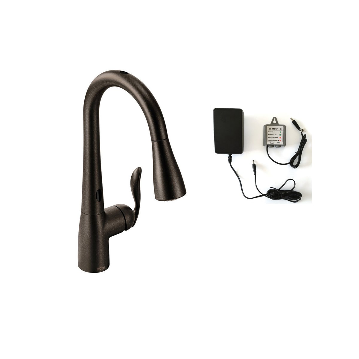 Moen 7594esrs 169031 Spot Resist Stainless Arbor Pulldown Spray High Moen 7594esrs 169031