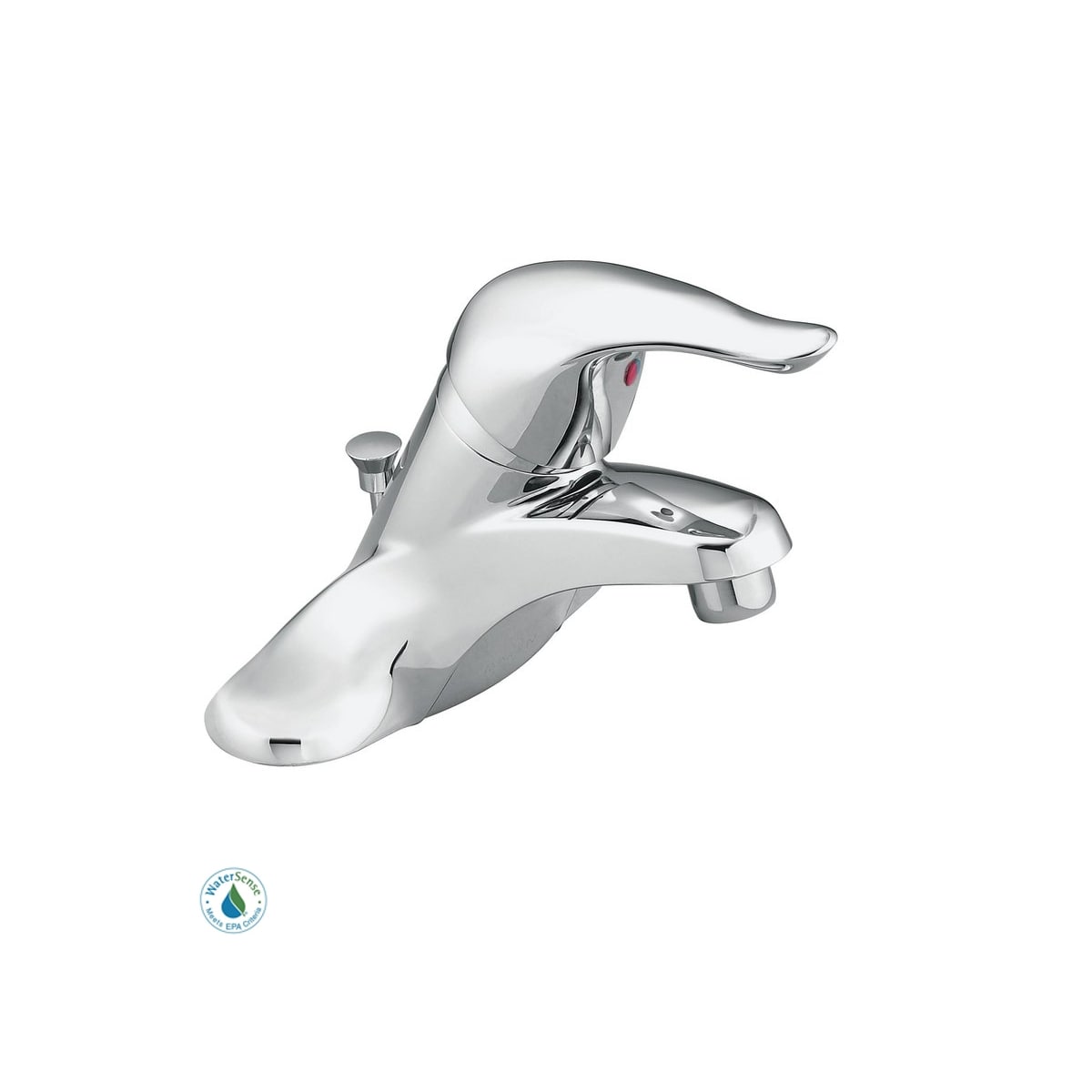 Moen 64621 Single Handle Centerset Bathroom Faucet with from the Chateau 
