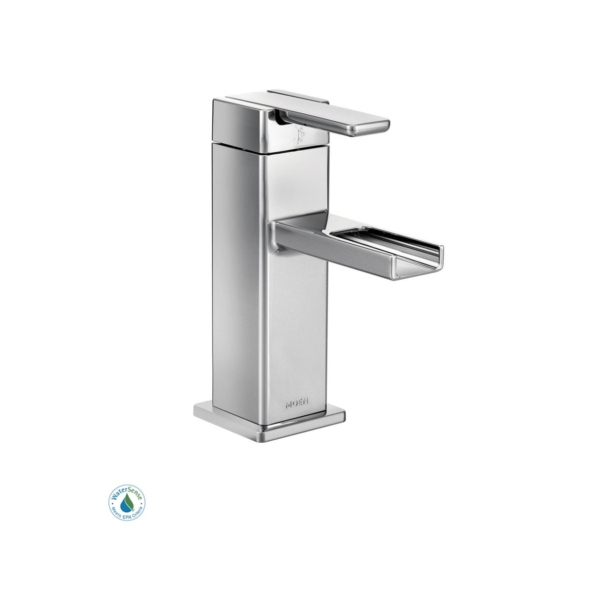 Moen S6705 Chrome Single Handle Single Hole Bathroom Faucet From