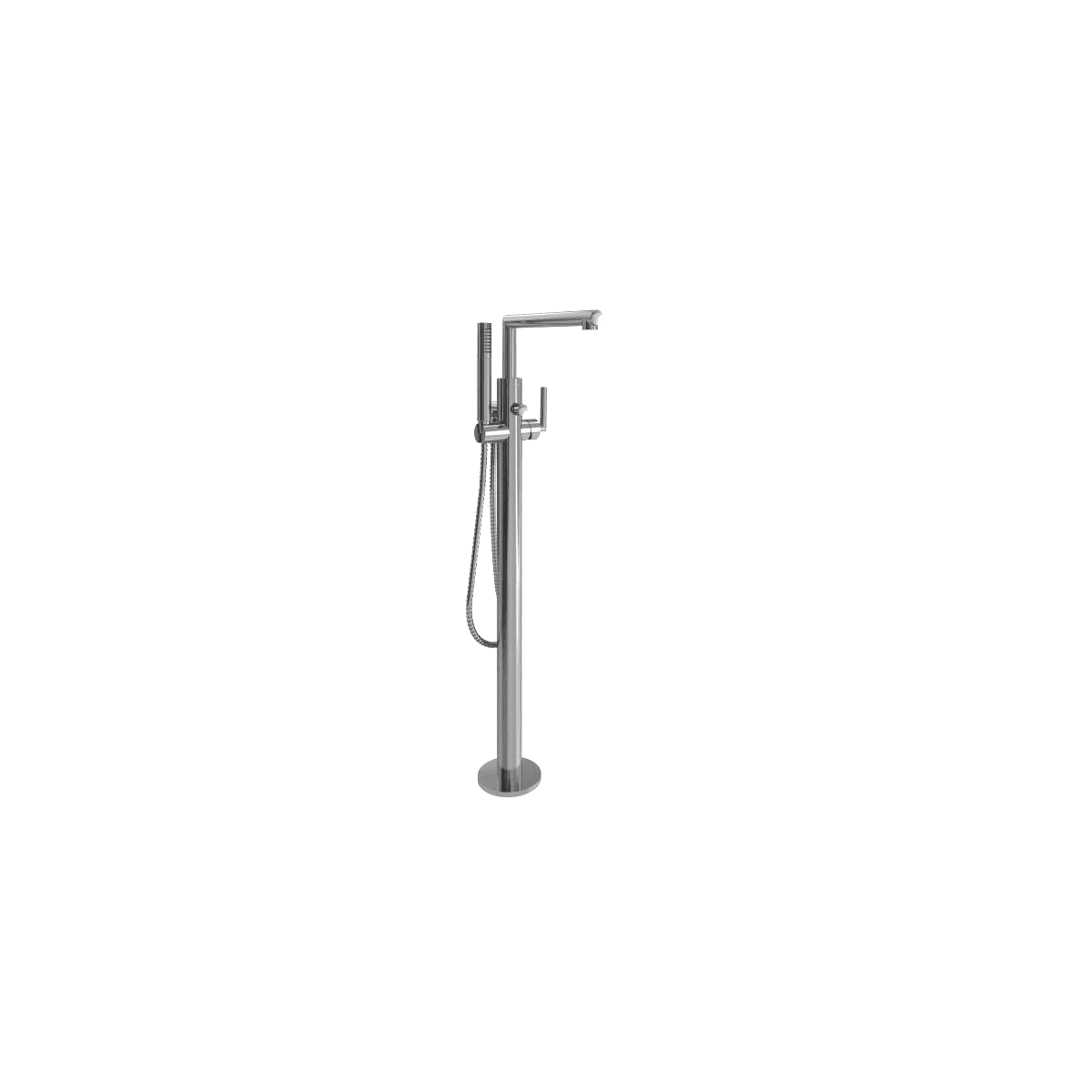 Moen S93005 Chrome Floor Mounted Tub Filler With Personal Hand
