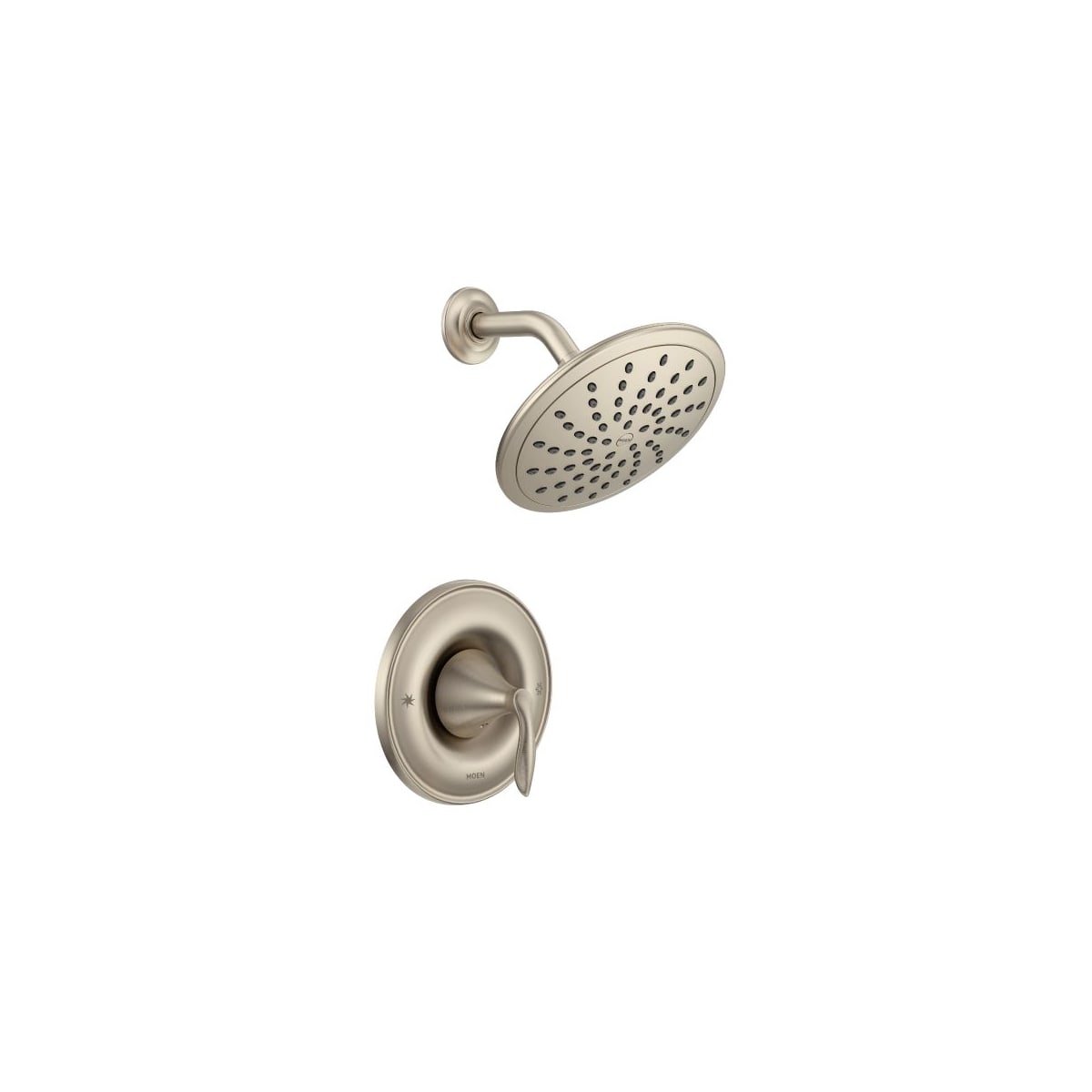 Moen T2232epbn Brushed Nickel Eva Pressure Balanced Shower Trim