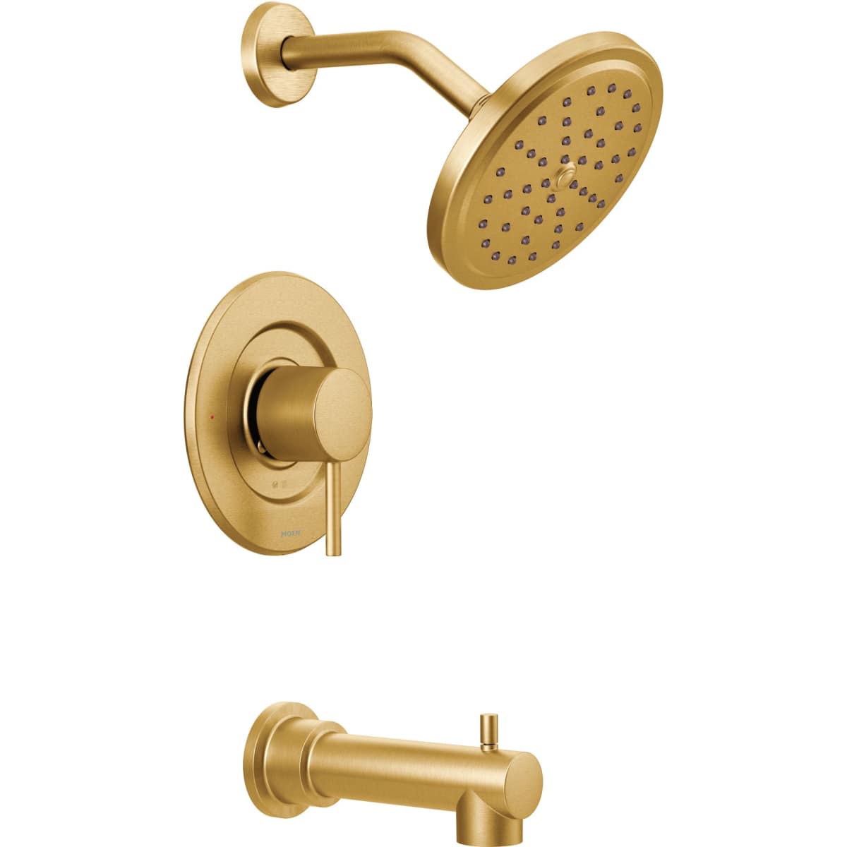 Moen T3293bg Brushed Gold Moentrol Pressure Balanced Tub And