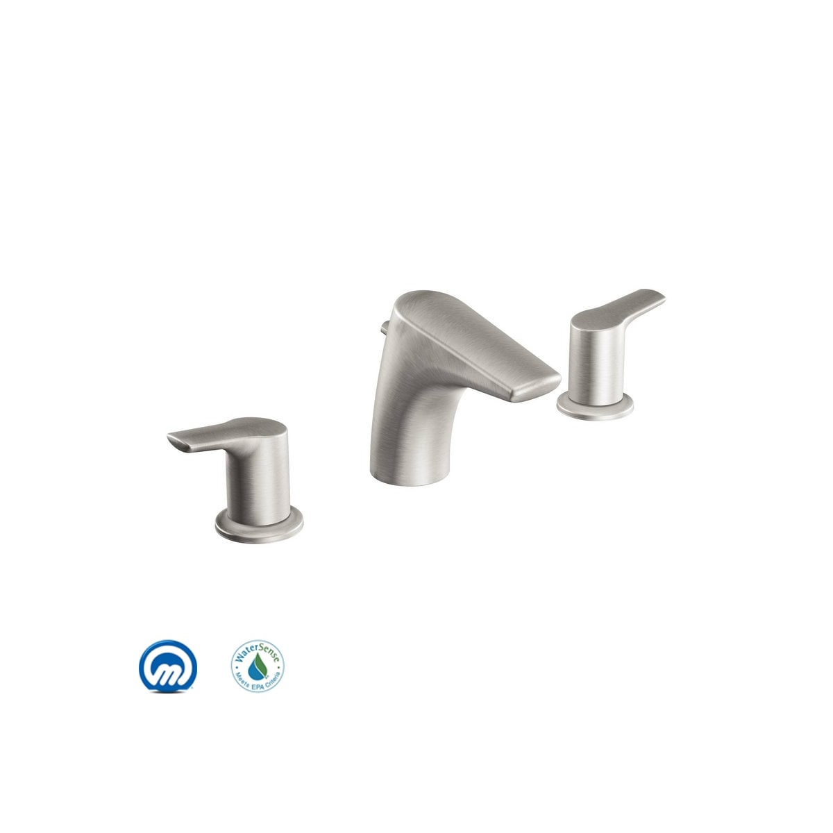 Moen T6820bn Brushed Nickel Double Handle Widespread Bathroom