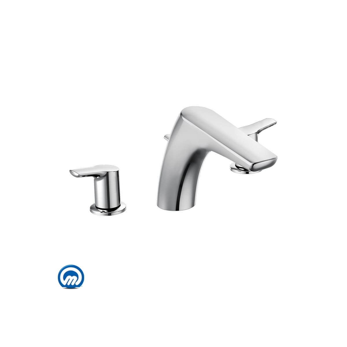 Moen T986 Chrome Deck Mounted Roman Tub Filler Trim From The