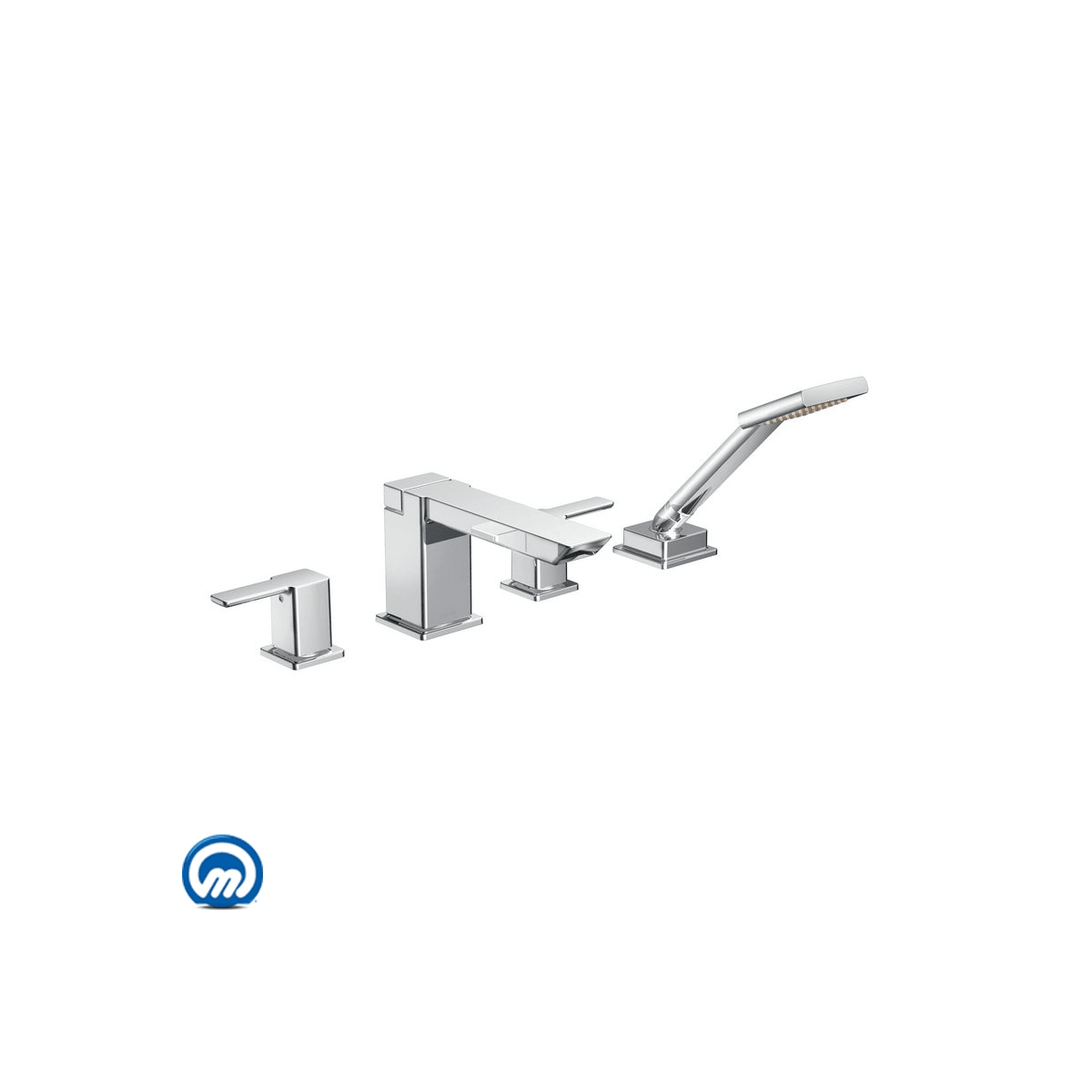 Moen Ts904 Chrome Deck Mounted Roman Tub Filler Trim With Personal