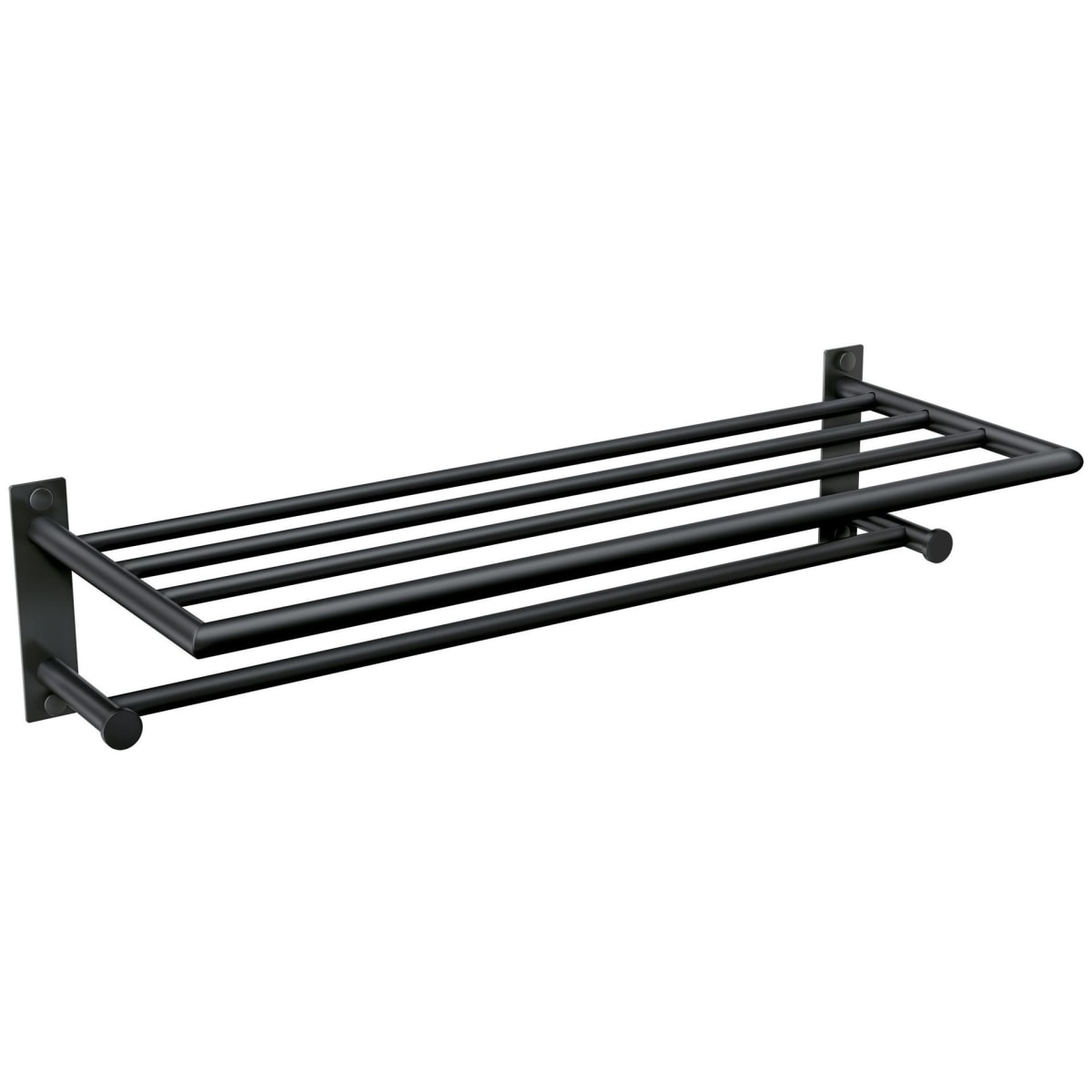 Moen Y5794BL Matte Black Arlys 24 Stainless Steel Towel Rack Faucet