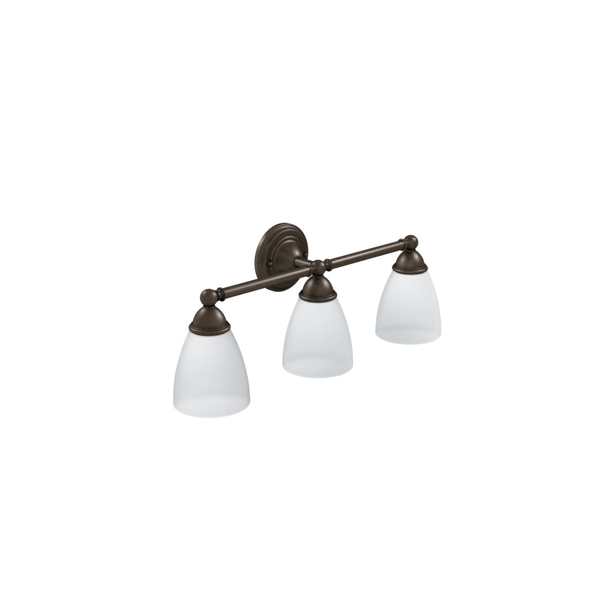 Moen YB2263BN Brushed Nickel 3 Light Bathroom Vanity Light with