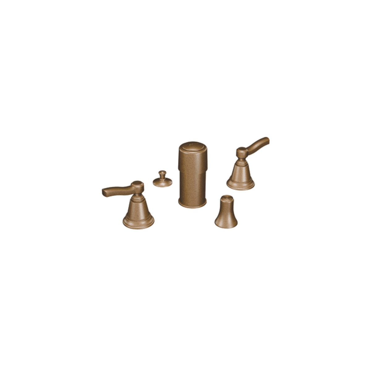 Moen Ts5285orb Oil Rubbed Bronze Double Handle Widespread Bidet