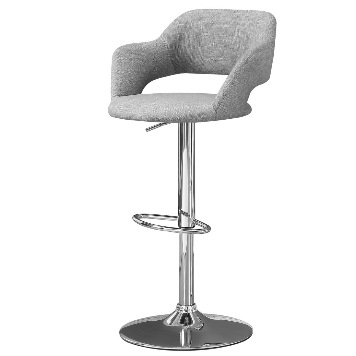 Monarch Specialties Stools Indoor Furniture I 2363 21 Inch Wide Polyester Bar Stool